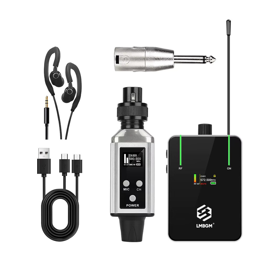 LMBGM AR9 In-Ear-Mono-Monitor mit 16 Signalkanälen und hochauflösendem TFT-Bildschirm - Bild 5