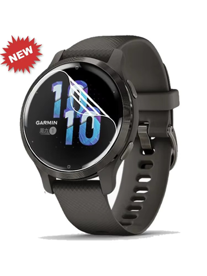 OAKCHARM Displayschutzfolie Hydrogelfolie, Garmin Venu 4, 45 mm, 41 mm, transparent - Bild 4