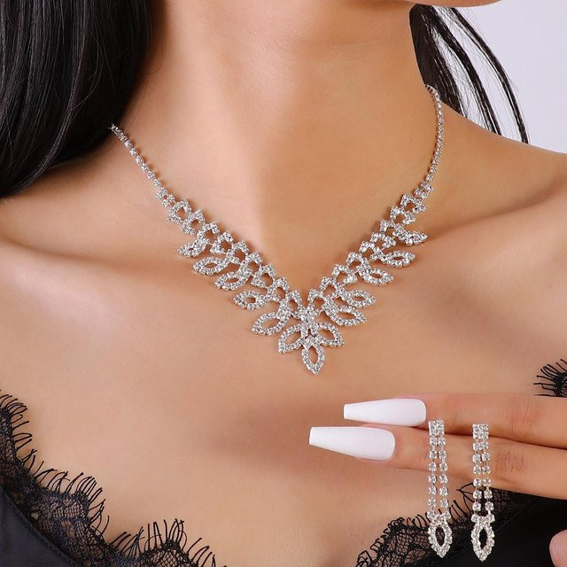 Lucky Star Jewelry Schmuck-Set, 3-teilig, Zirkonia, Messing, Silber, Damen - Bild 1