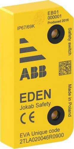 ABB Sicherheitsschaltgerät Eva Unique Code Schutzfeldhöhe 60 Gelb - Bild 1