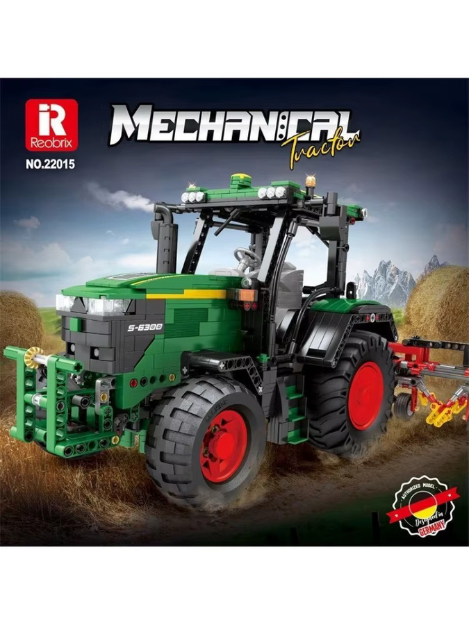 Reobrix Engineering Serie Landwirtschaft Traktor Modell, Bausteine, 1828 Teile - Bild 5