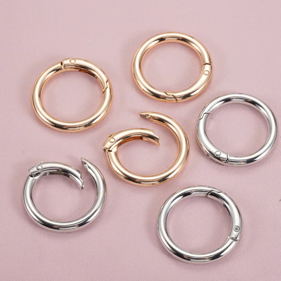 Ailimi Karabiner Haken, Gold Farbe, 5 Stück - Bild 2