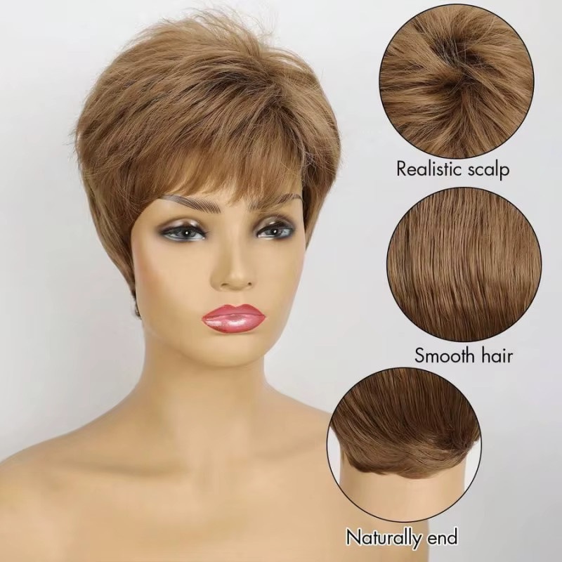 Suri Hair Pixie-Cut-Synthetikperücke, Damen - Bild 3