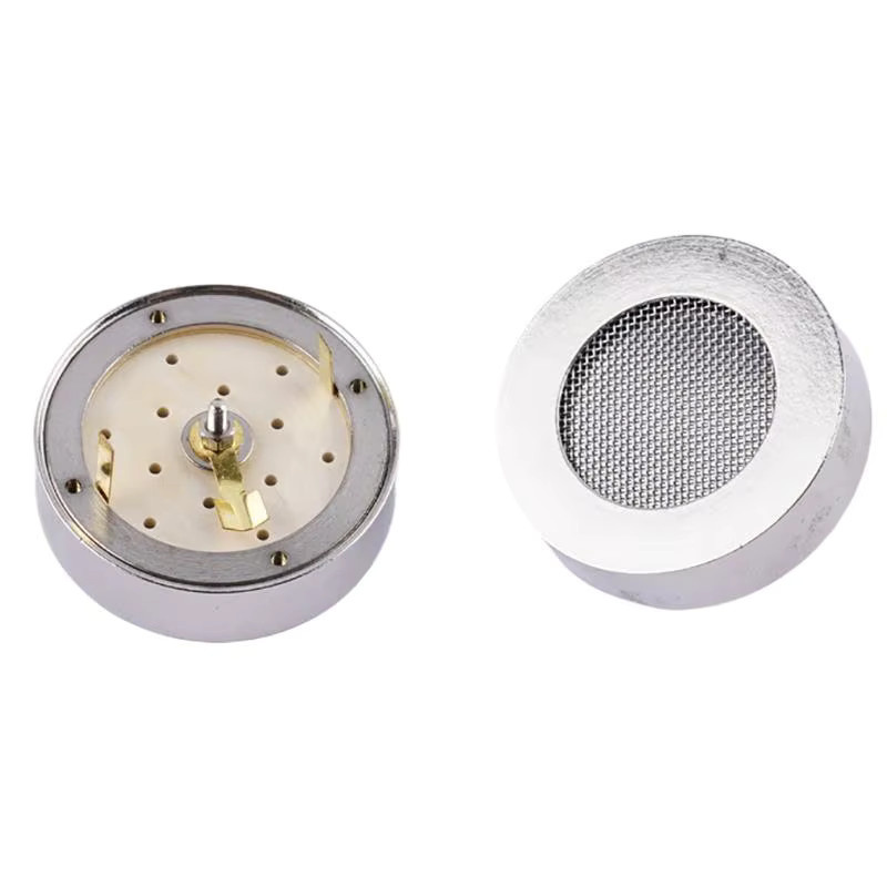 MX 26mm Mikrofonkapsel mit großer Diaphragme für Kondensatormikrofone, DIY Kondensatorkapsel 2555BXZ3-GP in Silber - Bild 4