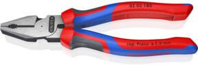 Knipex Kraft-Kombizange mit Comfort-Griffen schwarz atramentiert 180 mm - Bild 1