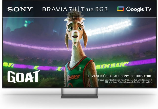 Sony BRAVIA 7M2 K-65XR75M2 Smart TV in Schwarz mit 164 cm (65 Zoll) Display, 4K Ultra HD, True RGB LED, HDR und 120 Hz - Bild 1