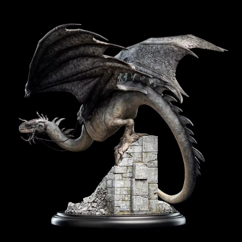 Bandai The Lord of the Rings Hexenkönig von Angmar Fell Dragon, Sammlerfigur Statue, 17cm, adults - Bild 2