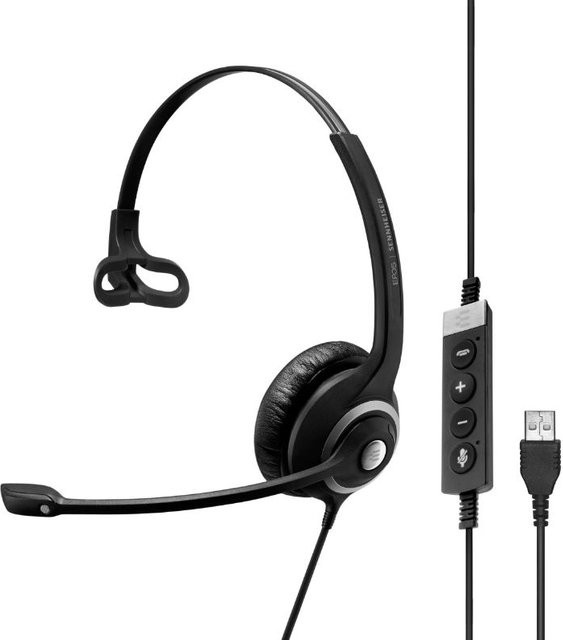 Sennheiser EPOS IMPACT SC 230 USB MS II Mono On-Ear Headset mit USB-A Anschluss in Schwarz - Bild 1