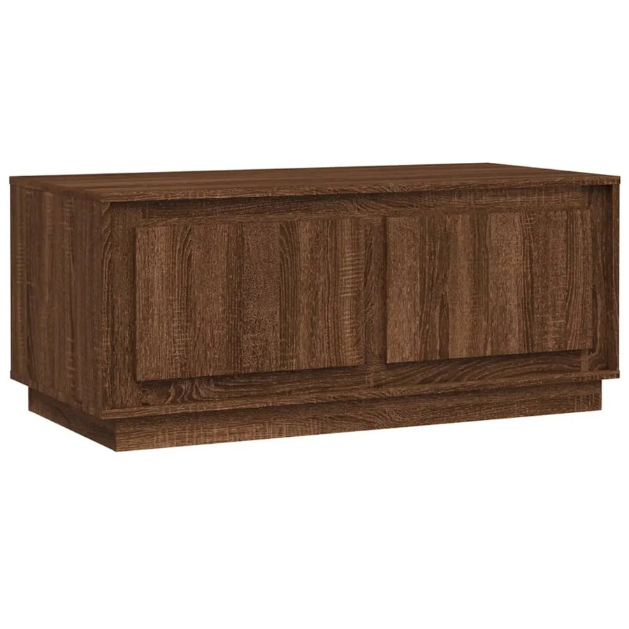 vidaXL Couchtisch in Braun aus Holzwerkstoff, B/T/H: 102 x 50 x 44 cm - Bild 2