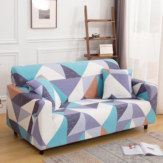 Elastischer Sofabezug von Your Warm Home in Grau für 1-Sitzer, Spandex-Material für Eck-Sektionalsofas - Bild 1