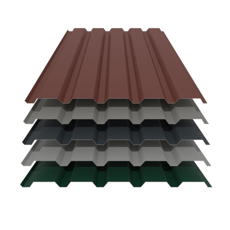 Trapezblech 35/207 Wand aus Aluminium mit 25 µm Polyesterbeschichtung von Friedrich von Lien AG - Bild 1