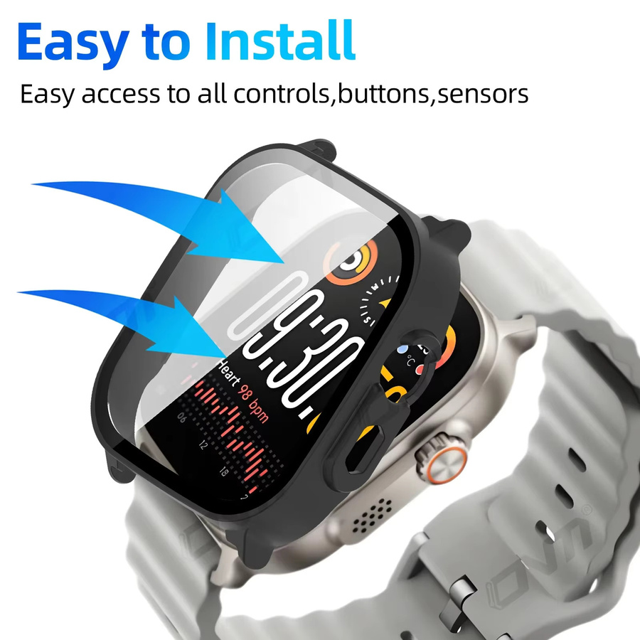 Realme Uhrenzubehör, Glas + Hülle für Realme Watch 5, transparent - Bild 4