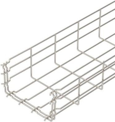 OBO Bettermann Gitterrinne 6002457 in Silber, B/H/L: 200 x 105 x 300 cm - Bild 1