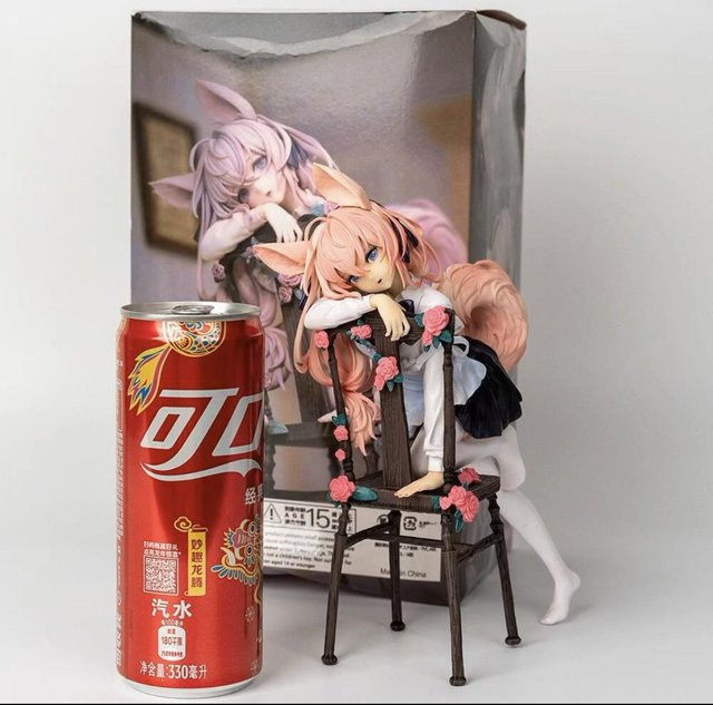 Discover Intime Anime-Mädchen Figur aus PVC in Multicolor, Höhe: 15 cm, Breite: 15 cm, Tiefe: 15 cm - Bild 1