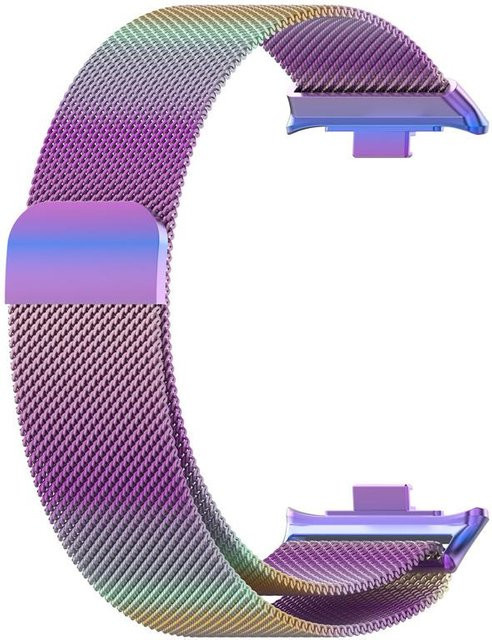 Agood Uhrenarmband Milanese Loop, Edelstahl, Bunt, Xiaomi Mi Band 9 Pro, Mi Band 8 Pro, Redmi Watch 4, Unisex - Bild 1