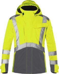 Kübler Hardshelljacke REFLECTIQ PSA 2 in Warngelb/Anthrazit Größe 3XL - Bild 1