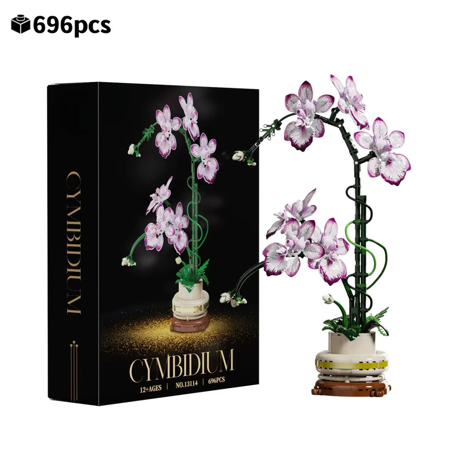 yaafun Orchideen-Bouquet-Set, Bausteine, ab 12 Jahren - Bild 3