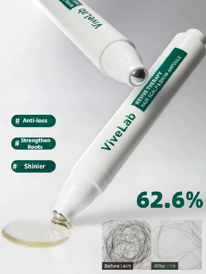 ViveLab Haarwuchsserum Kopfhaut-Augenbrauen-Ampulle - Bild 2