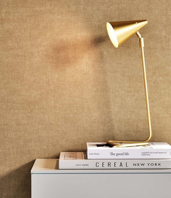 KEK Amsterdam Tapete Hotel Chique Miami Beach in Beige, waschbare Vinyl Tapete - Bild 1
