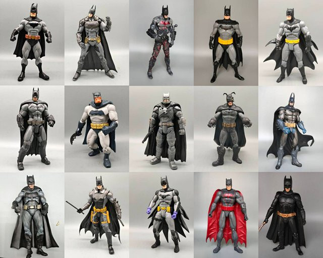 Hot Toys Fledermaus Actionfiguren, 20-teiliges Set, 16 cm - Bild 1