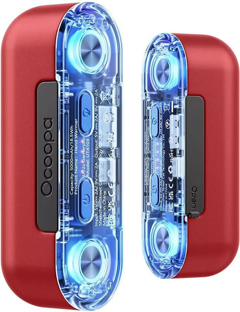 Ocoopa UT2s GamerPro Handwärmer in Rot - Bild 1