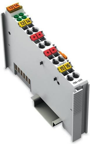 WAGO SPS-Digitaleingangsmodul 750-433 in Grau - Bild 1