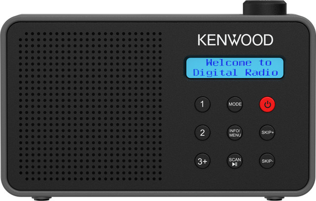 Kenwood CR-M25DAB-B DAB+ Kofferradio in Schwarz - Bild 1
