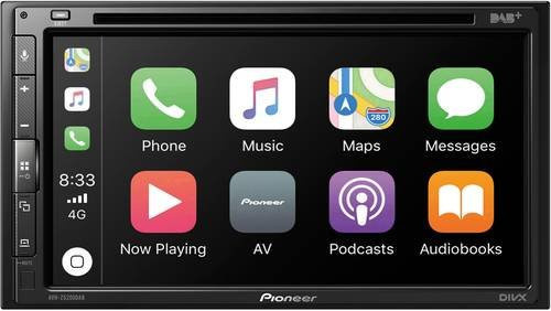 Pioneer AVH-Z5200DAB Doppel-DIN Moniceiver in Schwarz mit DAB+ Tuner, Bluetooth, USB-C und Anschluss für Rückfahrkamera sowie 6,8 Zoll Display - Bild 1