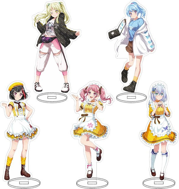 Bandai BanG Dream! Anime Acryl-Figur, Standfiguren, 16cm, Bunt / Mehrfarbig - Bild 1