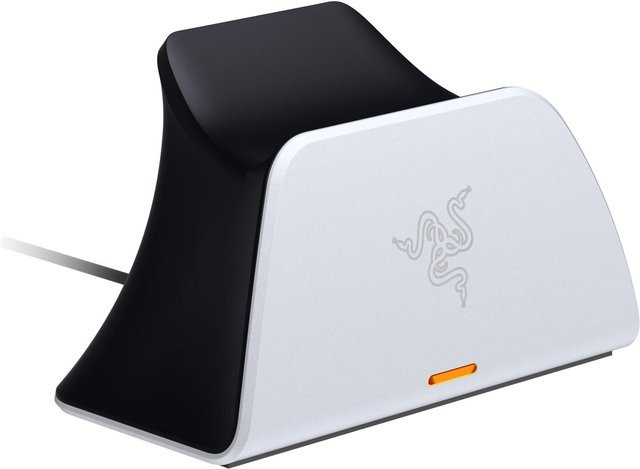 Razer Quick Charging Stand für PS5 DualSense Wireless-Controller in Weiß - Bild 1