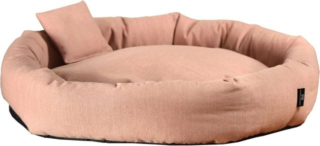 Rohrschneider Kuschelinsel für Haustiere aus recycelten PET-Flaschen in Rosa, B/T/H: 90 x 90 x 18 cm - Bild 2