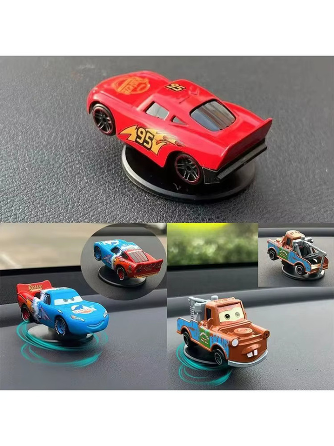 Hasbro Cartoon DSN Cars 3 Lightning McQueen Drift Rotations-Dekoration - Bild 3