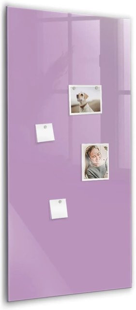 Tulup Glas Magnettafel Fliederfarben B: 60 cm, H: 120 cm - Bild 1