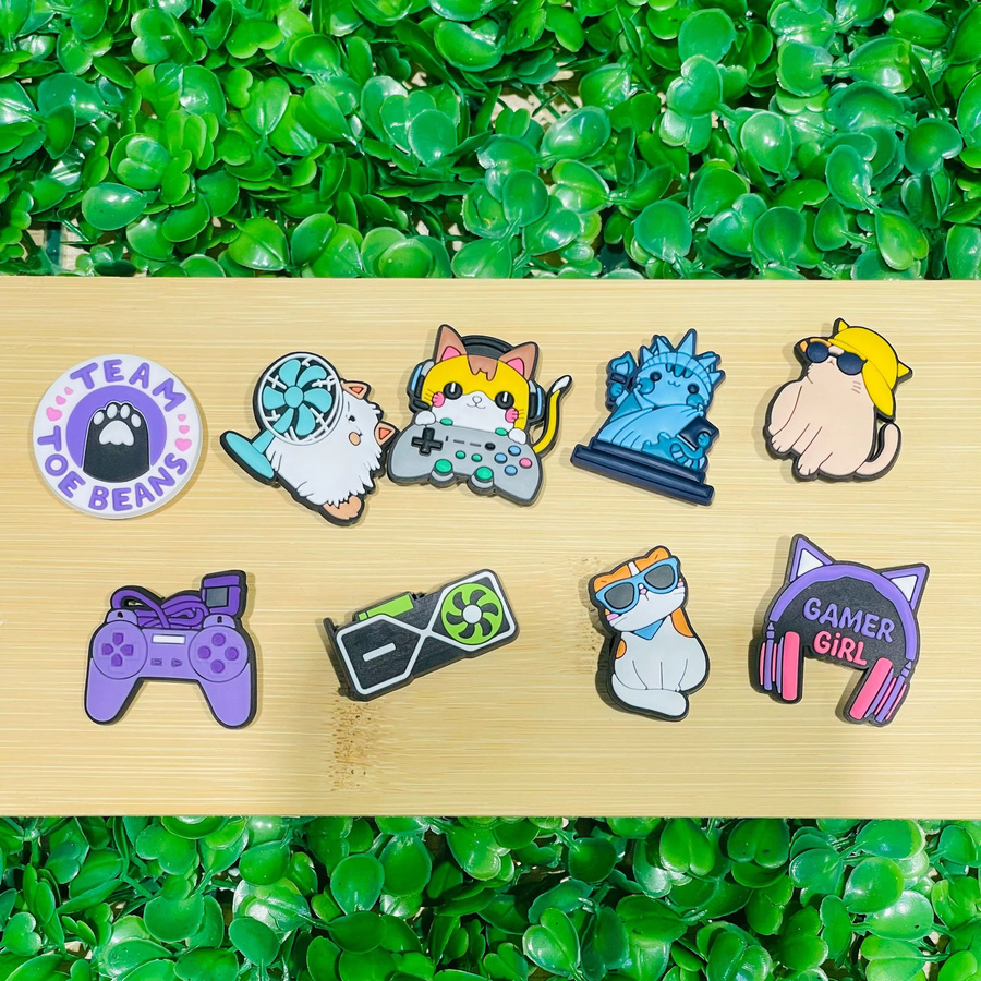 Happye&TiTi Charms Katze Team Kappe Bohnen Garten Schnalle, Kinder - Bild 5