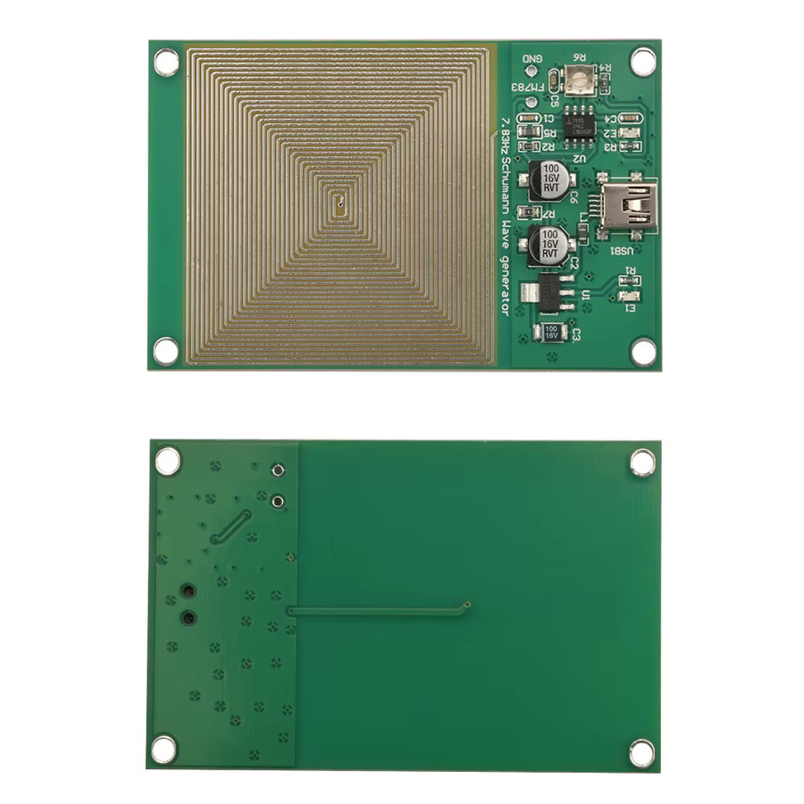 Gaqqee Schumann-Wellen-Generator Ultraniederfrequenz-Pulssignalgenerator mit Micro-USB-Anschluss in Schwarz - Bild 2