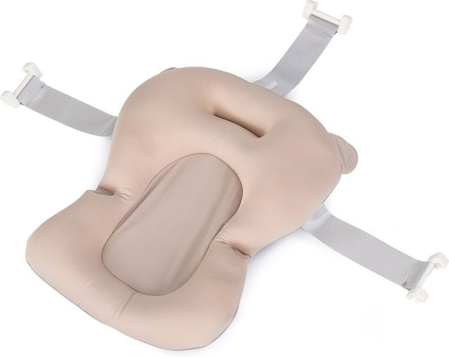Chipolino Babybadewannen Netz und Kissen Multi in Beige mit Kunststoffbügeln und rutschfester Liegeunterstützung ab Geburt - Bild 1
