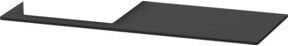 Duravit Konsole XSquare in Graphit Matt, B/T/H: 140 x 55 x 1,6 cm - Bild 1