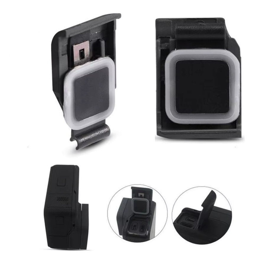 GoPro Flip-Batterie-Seitenabdeckung für Hero 5, Hero 6 und Hero 7 in Schwarz - Bild 3