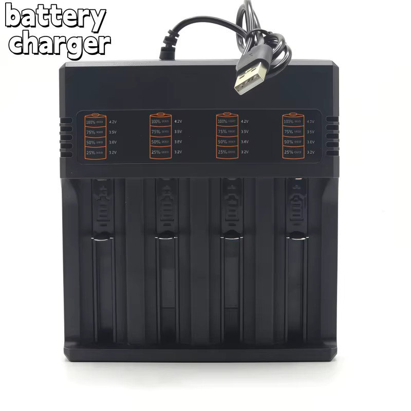 Lerp 18650 Akku-Set mit intelligentem Ladegerät, 3,7V, 50000mAh - Bild 5