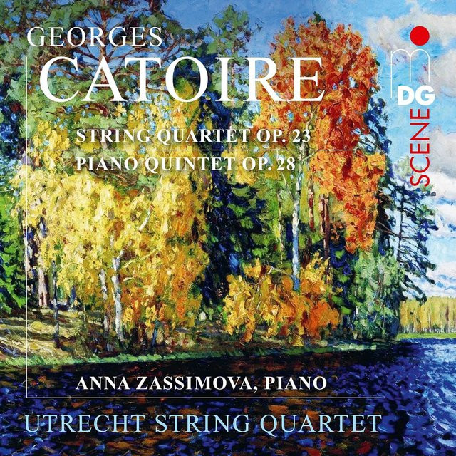 Georges Catoire: Streichquartett Op. 23 & Klavierquintett - Utrecht String Quartet - Klassik CD (Gebraucht) - Bild 1
