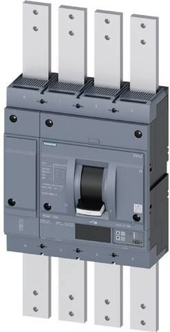 Siemens Digitaler Industrie-Leistungsschalter 3VA2 IEC 3VA2612-5KQ47-0AA0 in Grau - Bild 1
