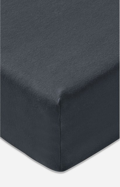 JOOP! Living Boxspringtuch UNI aus Baumwolljersey in Grau - Bild 1