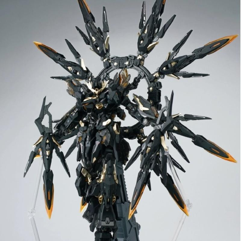 Fashnics Schwarzes Apokalypse Montage-Modellbausatz Legierungs-Skelett Mecha Actionfigur 1/100 - Bild 2