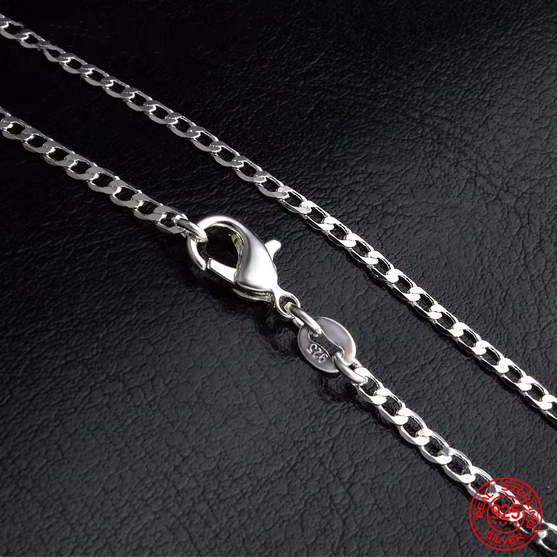 CHSHINE Halskette 925 Silber, 2 mm, Unisex - Bild 2