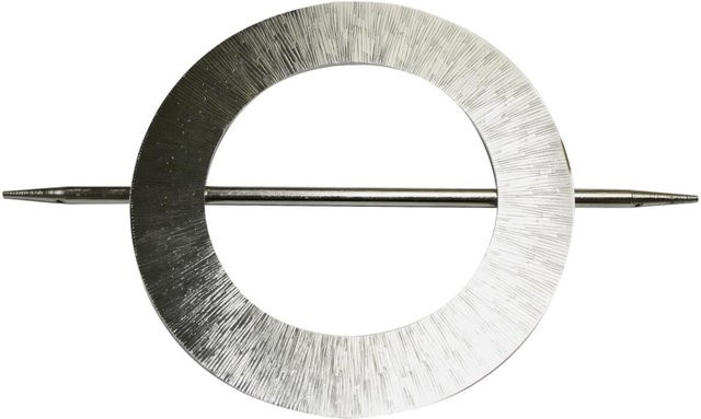 Boviva Raffspange Mars Tieback aus Metall in Silber - Bild 1