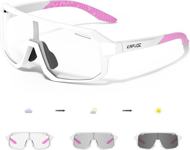 KAPVOE Kinder Sportsonnenbrille, Vollrand, tr90, Unisex - Bild 1