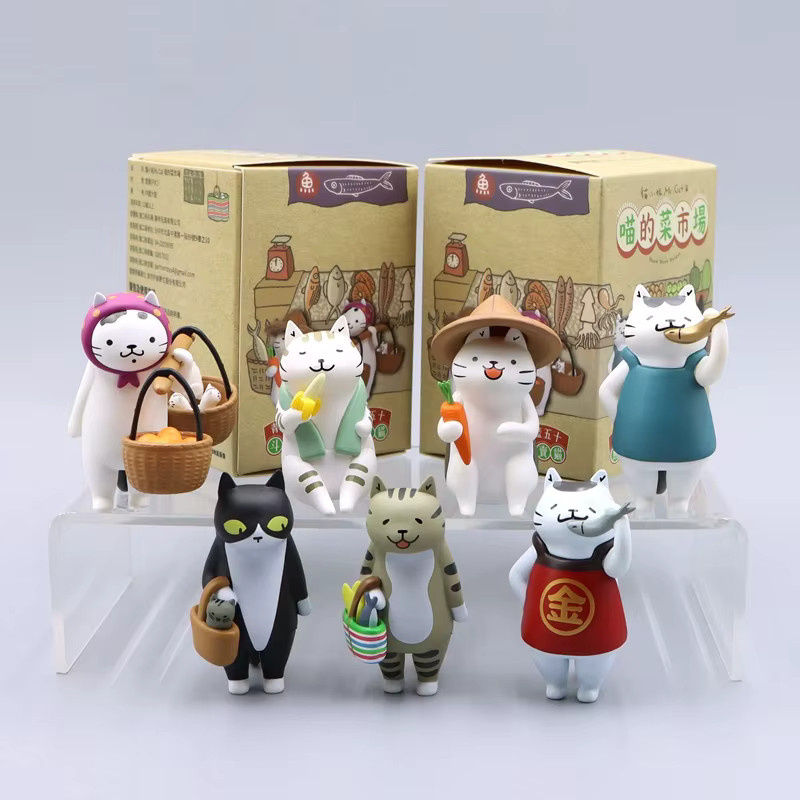 52TOYS Mofusand Meow's Gemüsemärkte-Serie Blindbox, Niedliche Puppe - Bild 2