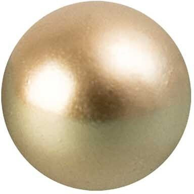 Rico Design Renaissance-Perlen, 4 mm, 100 Stück, Gold Matt, Unisex - Bild 1