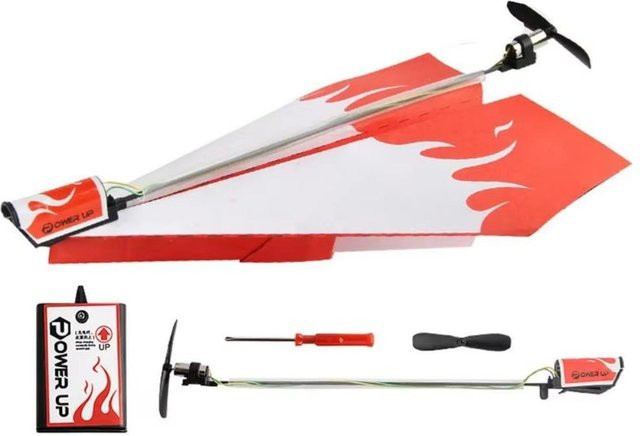PRELEXT Elektrisches Modell Flugzeug, Papierflugzeug, ab 3 Jahren - Bild 1