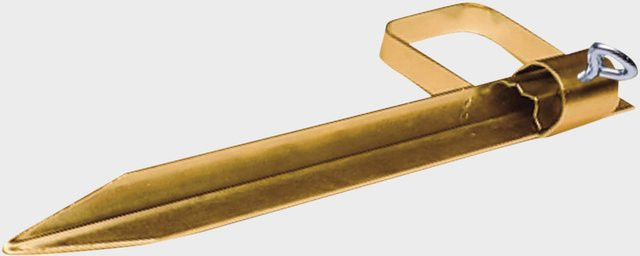 Genialo Sonnenschirmhalter mit Erdspieß in Braun und Gold - Bild 1